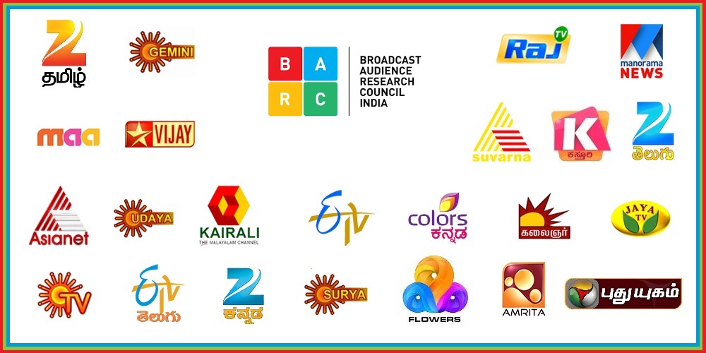 BARC Ratings of South GEC for week 6 of 2016