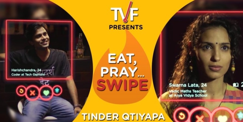 web series 'Eat, Pray...Swipe Tinder Qtiyapa!'