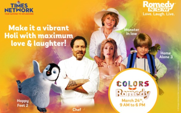 Romedy Now Colors of Romedy for Holi