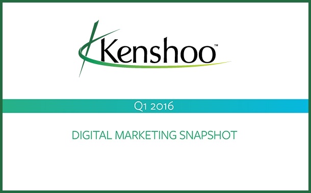 Kenshoo Digital Marketing Snapshot Q1 2016