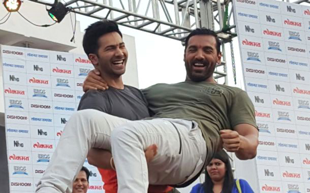 Lokmat Media kickstarted “Dishoom” movie promotion