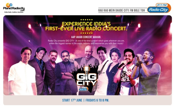 Radio City brings to listeners ‘Gig City’