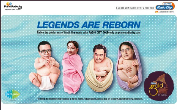 Retro space with the launch of ‘Radio City Gold’