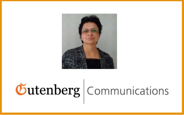Gutenberg Communications names Radha Radhakrishnan as Country Head