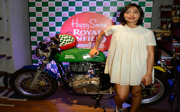 Royal Enfield and Happy Socks form exclusive collaboration