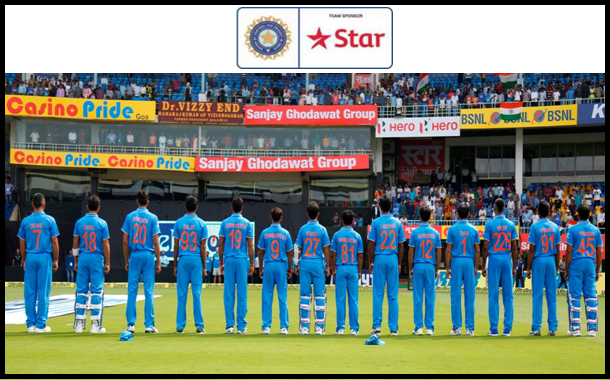 team india jersey with name