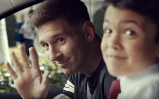 with kid’s fantasy of being close to his idol