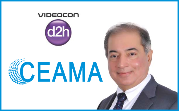 CEAMA honours Anil Khera CEO of Videocon d2h