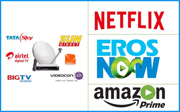 Low price differential could lure DTH subs towards Digital OTTs like Netflix and Amazon Prime