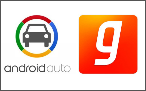 Gaana Android Auto version