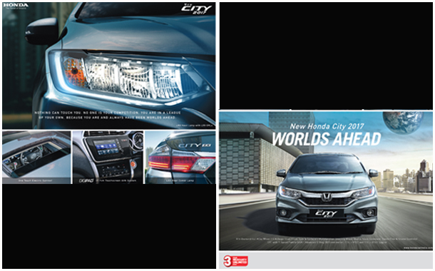 Dentsu One Creates Campaign for Honda City 2017