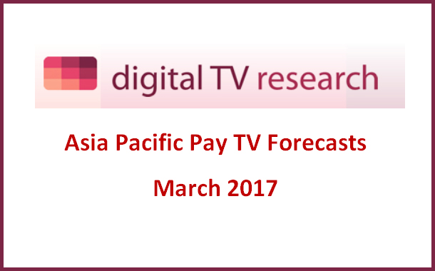 Digital TV Research’s Asia Pacific Pay TV Forecasts