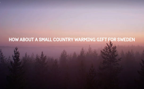 Country warming gift to Sweden