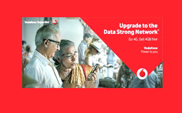 Vodafone's Data strong network campaign