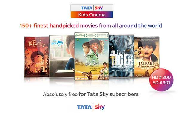 Tata Sky Kids Cinema' brings exclusive kid's movie service in India curated  by Monica Wahi