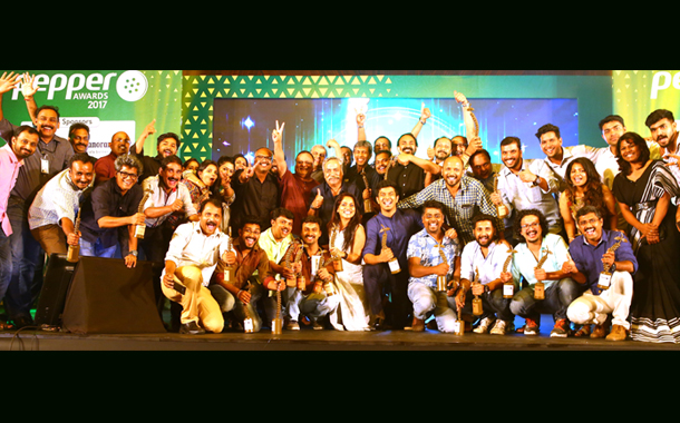 Mathrubhumi Sweeps Pepper Creative Awards 2017