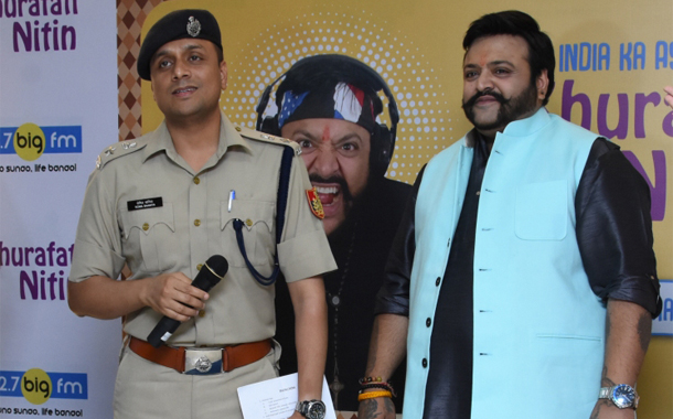 Big FM launches the evening show with Khurafati Nitin in Delhi