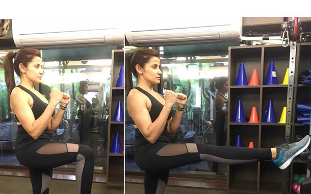 Skechers ropes in Yasmin Karachiwala