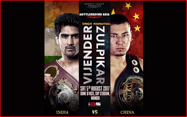 Vijender Singh’s double-title fight 'Battleground Asia'