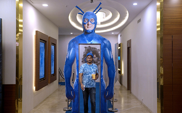 Amazon Prime Video creates a talking Metal Detector for launch of The Tick in India