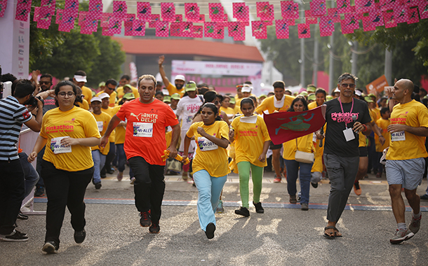 Colors Delhi Pinkathon completes its Fifth edition