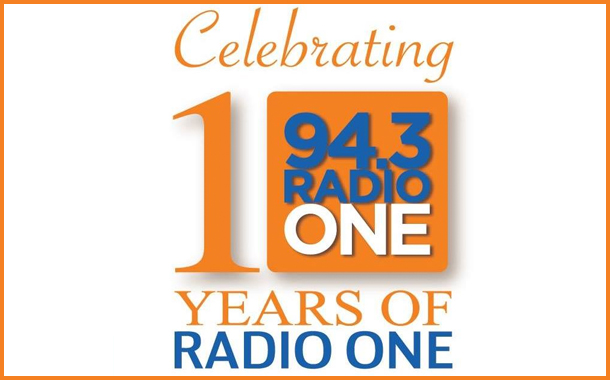 Radio One 94.3FM to celebrate 10 years