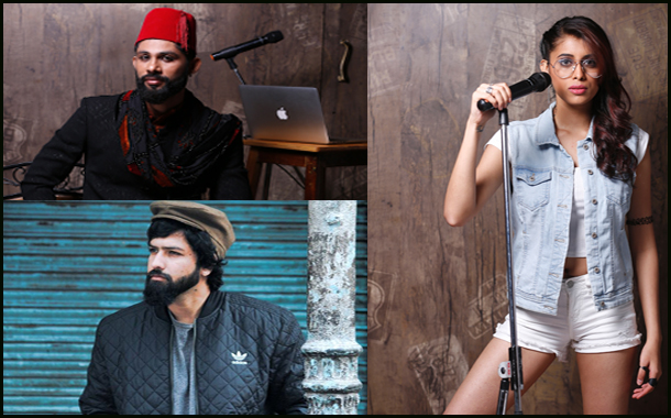 9X Media signs artists Rossh, Rae and Farid Ahmed