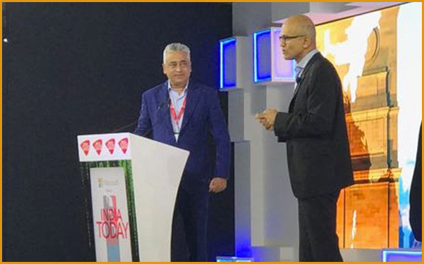 Satya Nadella at India Today Conclave Next 2017
