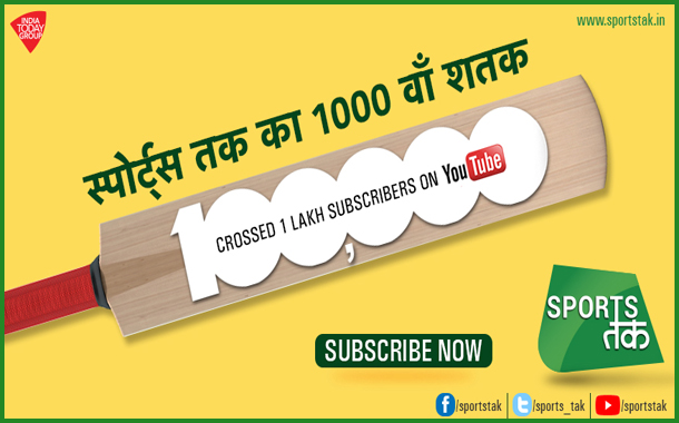 India Today’s digital initiative Sports Tak crosses 1 lakh subscribers on YouTube