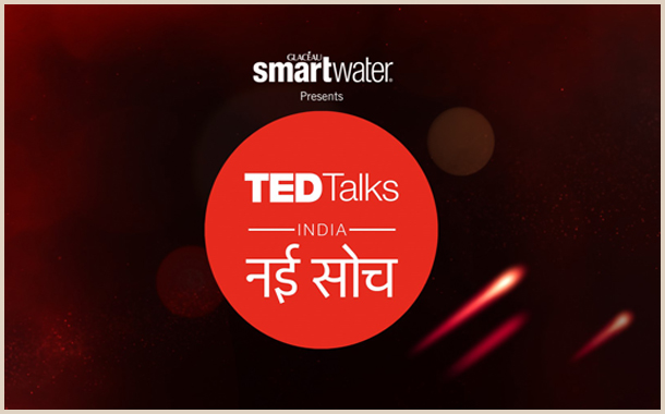 Coke’s Glacéau Smartwater becomes the title sponsor of TED Talks India Nayi Soch