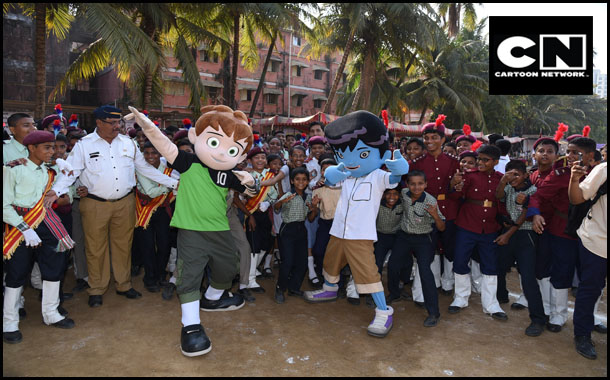 Cartoon Network supports Mumbai Traffic Police’s Annual Road Safety Patrol Rally