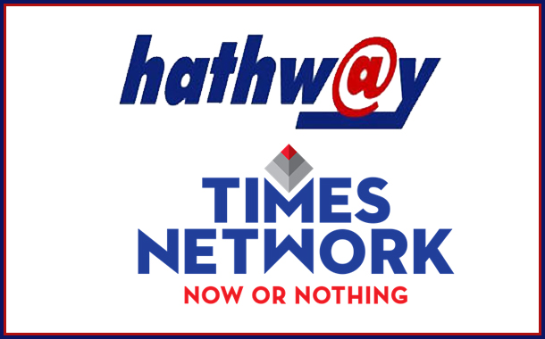 Hathway pulls down Times Network Channels; affects 10 million homes in Key markets