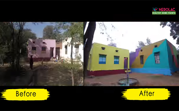 Kansai Nerolac Paints transforms a remote village in Rajasthan