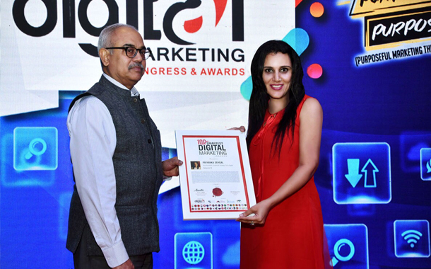 Firstpost’s Priyanka Sehgal chosen as Smartest Digital Marketing Leader in India at World Digital Marketing Awards by CMO Asia
