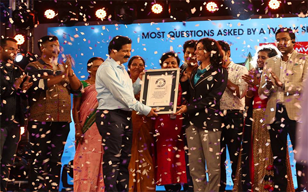 Flowers TV’s Sreekandan Nair Show sets a new Guinness World Record
