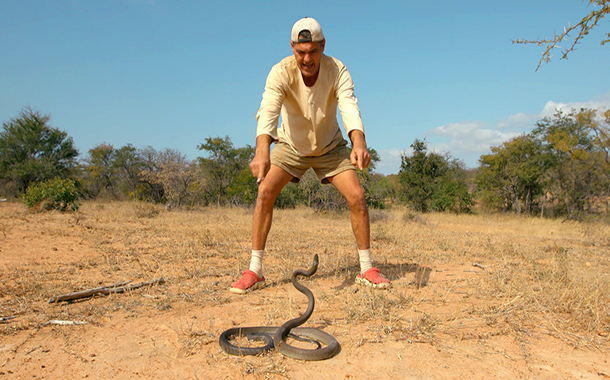 Discovery Channel to premiere Wild Frank-Black Mamba Frank Cuesta returns to Africa on 18th April