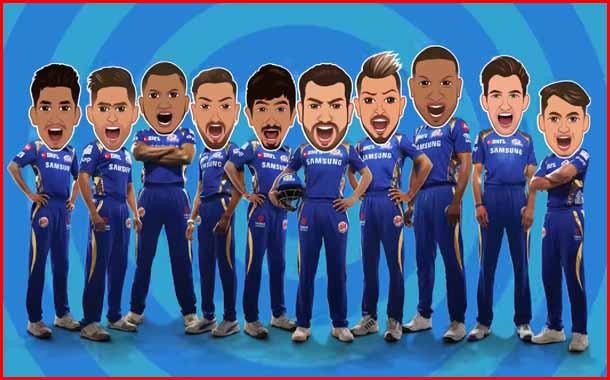 Lowe Lintas Creates a digital first Campaign for Mumbai Indians with Branded Emojis