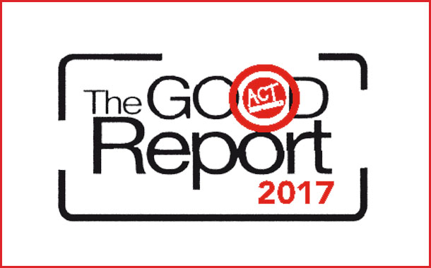 The Good Report rates Fearless Girl #1 as best campaigns for social responsibility 2017