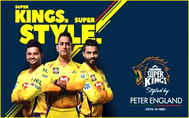 Peter England is the official 'Style Partner' for Chennai Super Kings