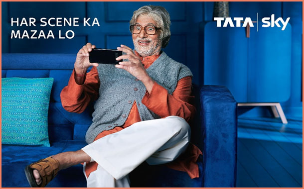 Big B’s Legacy, Nayanthara’s Versatility and Ogilvy’s Creativity weaves magic for Tata Sky’s new Campaign