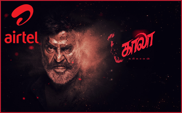 Airtel TV partners with Rajinikanth’s upcoming movie Kaala to offer exclusive content