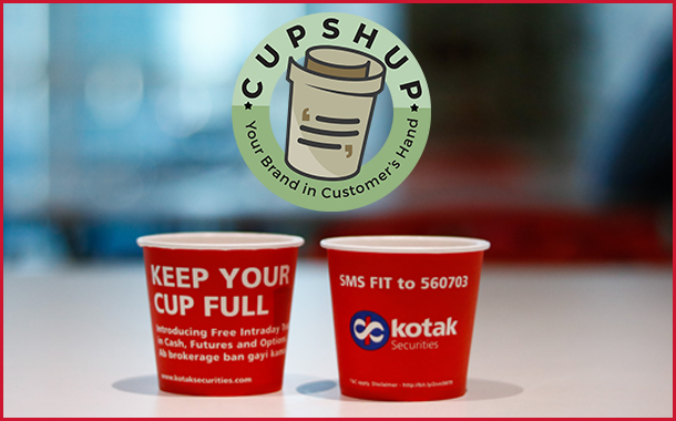 Kotak Securities opts for chai-time to promote its recently launched Free Intraday Trading’ via CupShup