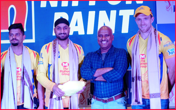 Nippon Paint,Associate Sponsor of CSK Celebrates their Win in Pune with players and fans