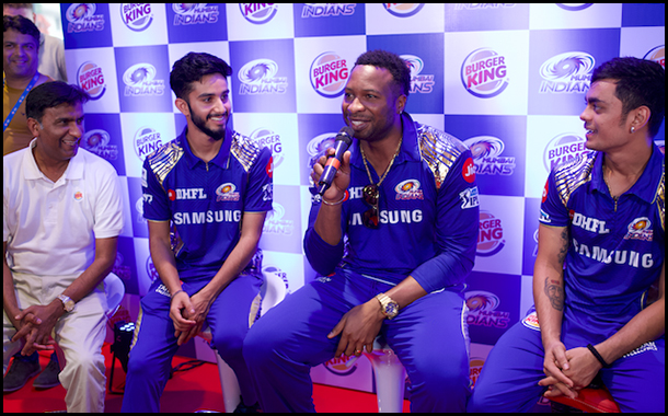 Burger King partners with Mumbai Indians to prmotoe Leadership potential among Young Girls
