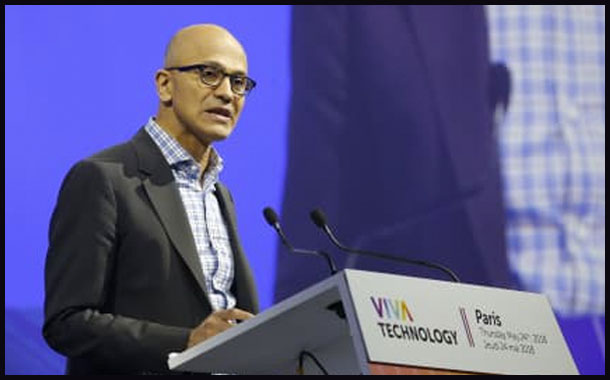 “We have to acknowledge privacy as a human right” Satya Nadella at VivaTech 2018