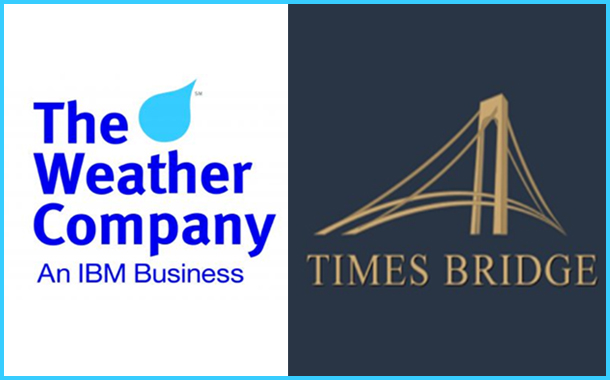 The Weather Company and Times Bridge partner to offer Weather Data and Climate Coverage in India