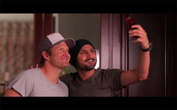 Shane Watson debuts on an Indian Chat Show with 'Quick Heal Bhajji Blast with CSK'