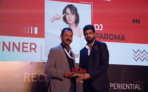 DJ Paroma strikes a chord at the WOW Awards 2018 under the Best Female DJ Category