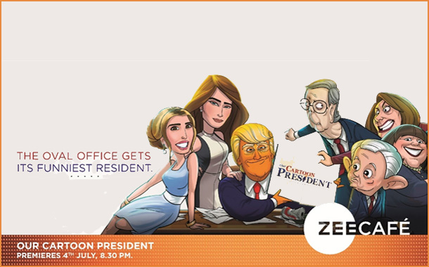 Zee Cafe presents an animated political satire of the Donald Trump Administration with ‘Our Cartoon President’