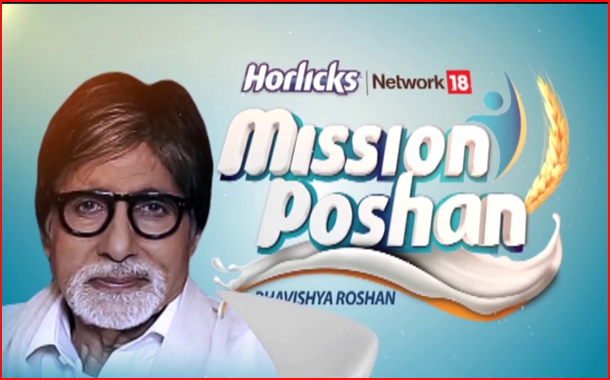Horlicks and Network18 join hands with Amitabh Bachchan to create awareness over issue of malnourishment with the launch of 'Mission Poshan’ campaign